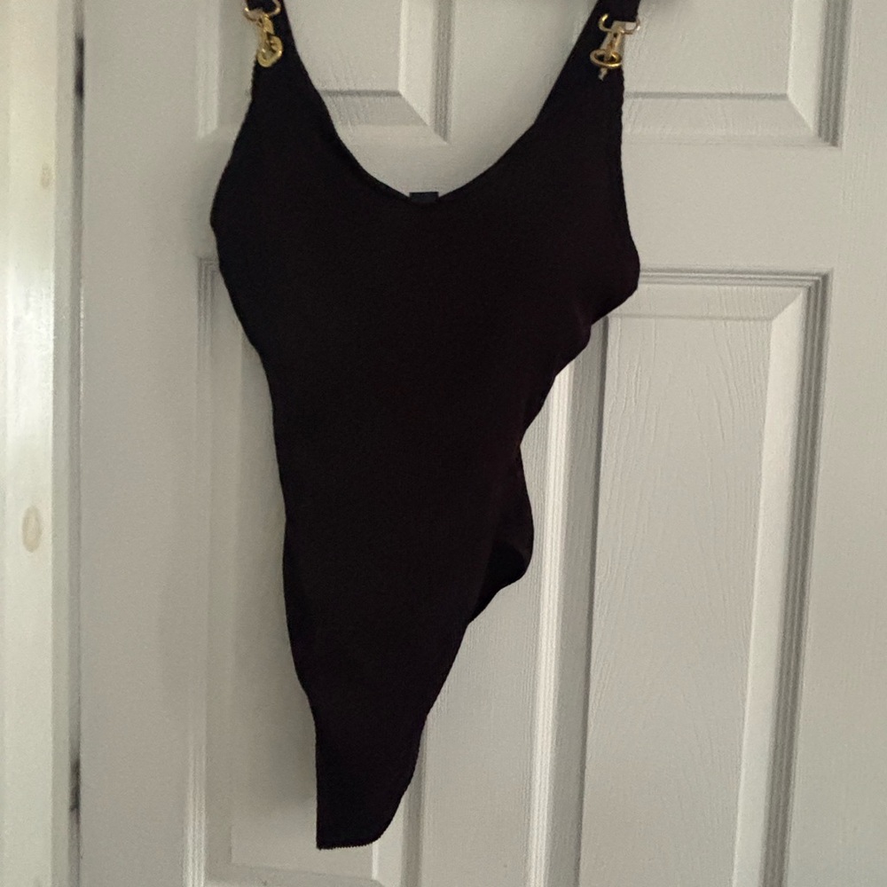 Black One-Piece Swimsuit SWIMSUITS FOR ALL X GABI FRESH